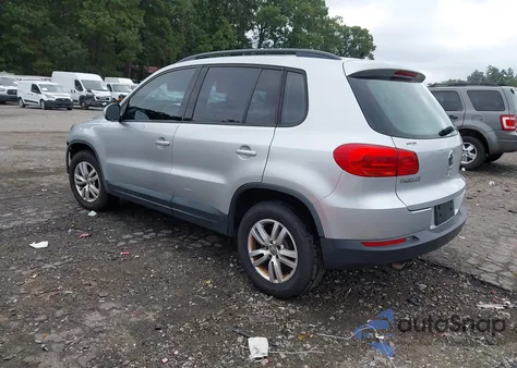 2016 Volkswagen Tiguan S из США, поврежденный, VIN WVGAV7AXXGW606712